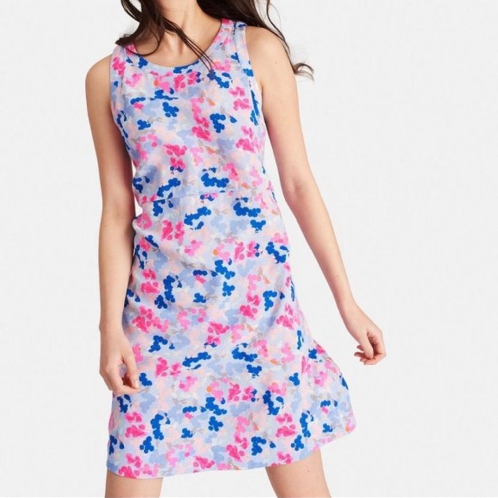 Sleeveless floral Dress size 14  by Joules Ava